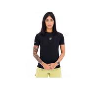 T-shirt Compressport Trail Racing manica corta nero donna - L