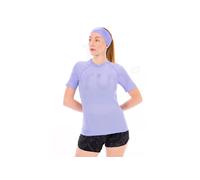Maglia a manica corta compressport performance donna viola