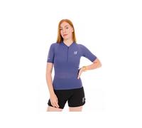 Maglia a maniche corte compressport trail racing postural blue donna
