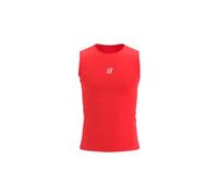 Compressport - Trail Racing Tank - Trail Racing Tank Fluo Red H per Uomo - Taglia L