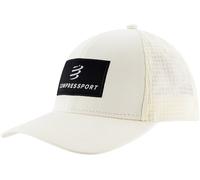 Compressport trucker 6p cap white