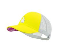 Compressport trucker ironman cap giallo grigio