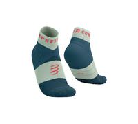 COMPRESSPORT Ultra Trail Low Socks - Unisex - Verde / Blu - Taglia 45/48- modello 2025