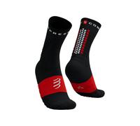 Calze Compressport Ultra Trail v2.0 nero rosso - T2