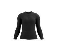 Maglietta da tennis da donna (a maniche lunghe) Compressport Women On/Off Base Layer Long Sleeve - Nero (XS)
