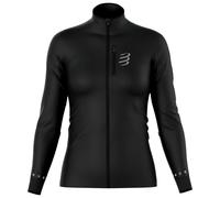 Compressport women s hurricane windproof jacket black