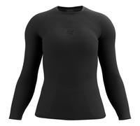 Compressport women s on off base layer long sleeve shirt black