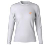 Compressport - Women's Performance L/S - Maglia da corsa M grigio/bianco