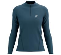 Compressport - Women's Trail Half Zip L/S T-Shirt - Maglia da corsa S blu