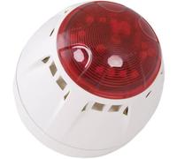 ComPro CH/100/AV/DW Segnalatore combinato LED Chiasso Razor Rosso Luce flash, T