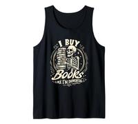 Compro Libri Come se Fossi immortale Vintage Dark Academia Bookworm Canotta