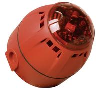 Segnalatore combinato led compro chiasso razor rosso luce flash tono continuo