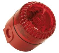 Segnalatore luminoso compro solex 3cd rosso luce flash 12 v/dc 24 48