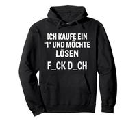Compro Una I e Voglio Risolvere F_CK D_ch Felpa con Cappuccio