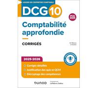 Comptabilité approfondie DCG 10: Corrigés