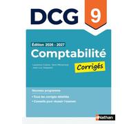 Comptabilité DCG 9: Corrigés applications