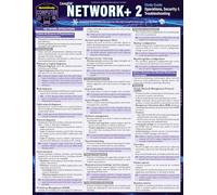 Comptia Network+ 2 - Operations, Security & Troubleshooting Study Guide: A Quickstudy Laminated Reference