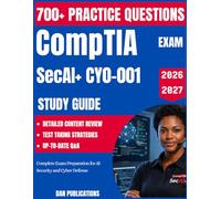 CompTIA SecAI+ CY0-001 STUDY GUIDE 2026-2027: Complete Exam Preparation for AI Security and Cyber Defense