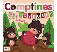 Comptines Joyeuses -Enfants avec Livret illustré