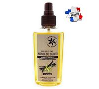 Comptoir du monoi Vaniglia olio secco corpo e capelli spray con tradizionale autentico Monoi olio 100 ml - Made in France -