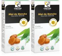 COMPTOIRS ET COMPAGNIES - Pastiglia di Miele Di Manuka IAA10+ e Eucalipto - 22g (Confezione da 2)