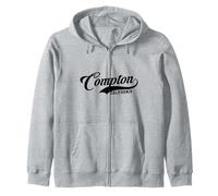 Compton California Adatto per Uomini e Donne. Felpa con Cappuccio