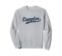 Compton California CA Vintage Sport Graphic Felpa