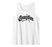 Compton West Coast Gangsta Rap Bianco Stile 04 Canotta