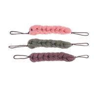 COMPUKAS 3pezzi Asciugamano in Luffa Esfoliante Per Doccia Scrubber Per Corpo Da Bagno Di Panno Scrub Per Schiena Spugna Per Doccia Luffa Intrecciata Per Pulizia Quotidiana