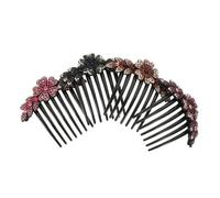 COMPUKAS 4 pezzi Pettini Decorativi con per Pettine Laterale per Acconciature Sposa Party e Prom Accessori Eleganti per Colorati