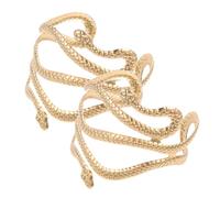 COMPUKAS Bracciale a Fascia in Bracciale Aperto Regolabile per 2 Pezzi per e Matrimonio
