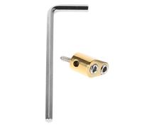 COMPUKAS Bridge Basso Senza Testa Bridge Per Il Basso Senza Testa Accessori Per Strumenti Musicali Selle Del Ponte Dei Bassi Metallo D'oro