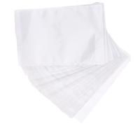 COMPUKAS Buste Adesive per Etichette di Spedizione 100 Pezzi, Buste per Lista di Imballaggio in Pe Trasparente 120x180mm, Impermeabili e Resistenti, per Ufficio e Logistica