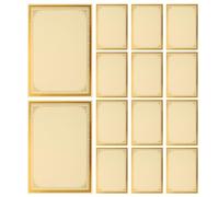 COMPUKAS Carta Certificati A4 Bianca 30 Fogli 250 G Lamina Oro per Diplomi, Premi e Cerimonie, Compatibile Stampanti Getto Inchiostro, Ufficio, Scuola e Riconoscimenti