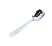 COMPUKAS Cucchiaio Colino in Acciaio Inossidabile per Dividere Cibo e Drenare Liquidi Utensile da Cucina 25,9x6,2x1,9cm per Insalate e Piatti Occidentali