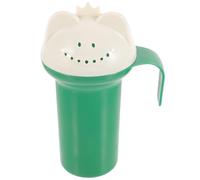 COMPUKAS Cucchiaio da Bagno per Ragazzo Ragazza a Forma di Rana Verde in Eva per Risciacquo Shampoo e Annaffiatura, per Tempo del Bagno la Piscina