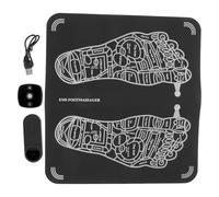 COMPUKAS Cuscino Massaggiante per Piedi Ricaricabile USB 6 Tecniche di Massaggio Plantare, Leggero e Compatto in Abs e Pu per Sollievo Muscolare Quotidiano Colore Casuale
