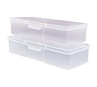 COMPUKAS Custodia Per Strumenti Per Unghie Da 4 Pezzi, Portautensili Manicure Compatto e Leggero, Organizer Per Nail Art e Accessori, Per Riporre Pennelli e Ornamenti, Per Uso Quotidiano e Viaggi