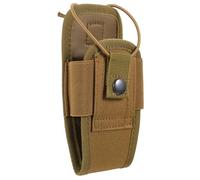 COMPUKAS Custodia Portaoggetti Oxford Resistente Supporto Radio Aperto Superiore e Coulisse Frontale, Borsa Portatile per Radio e Dispositivi Outdoor, Compatibile Cintura per Uso Tattico