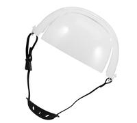 COMPUKAS Fodera Antinfortunistica per Caschetto da Lavoro Sottogola Nero e Materiale Pe Bianco Resistente Agli Urti per Officina e Uso Versatile Circonferenza 58-62 Cm