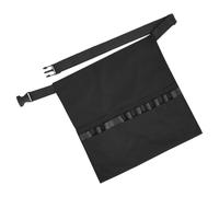 COMPUKAS Grembiule da Resistente e Tasche Multiple Nero Classico con Cintura Regolabile per in o Viaggio
