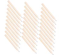 COMPUKAS Matite Corte in Legno Hb 3,5 Pollici 50 Pezzi Mini Matite Ergonomiche in Età Prescolare per Disegno e Scrittura Creativa per Scuola e Attività Manuali