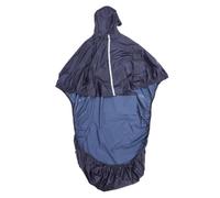 COMPUKAS Poncho impermeabile spesso per adulti in sedia a rotelle con rivestimento PVC, adatto a tutte le stagioni e uso quotidiano