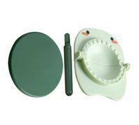 COMPUKAS Set Utensili Cucina per Ravioli e Dumpling Design Creativo in Pp, Facile da Pulire, Pressa Manuale per Impasto per Uso in Cucina