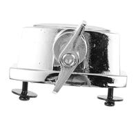 COMPUKAS Supporto per Gamba di Tom in Lega Resistente Morsetto di Montaggio, Parte di Ricambio per Batteria, per Strumenti Musicali e Miglioramento Sonoro