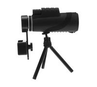 COMPUKAS Telescopio Avvistamento Microscopio Tascabile Per Adulti Bird Watching Telescope Telescopio Portatile Per Il Birdwatching Monocolo Astronomico Vetro Nero