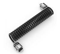 Compulocks Compulocks Dual Head Coiled Cable Keyed Lock cavo di sicurezza Nero (