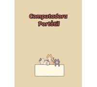 Computadora Portátil: Cuaderno de gatos para anotar tus pensamientos y planes diarios