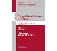 Computational Science - ICCS 2026: 26th International Conference, Hamburg, Germany, June 29 - July 1, 2026, Proceedings, Part II