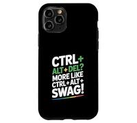 Computer 'Ctrl+Alt+Canc' Nerd Custodia per iPhone 11 Pro